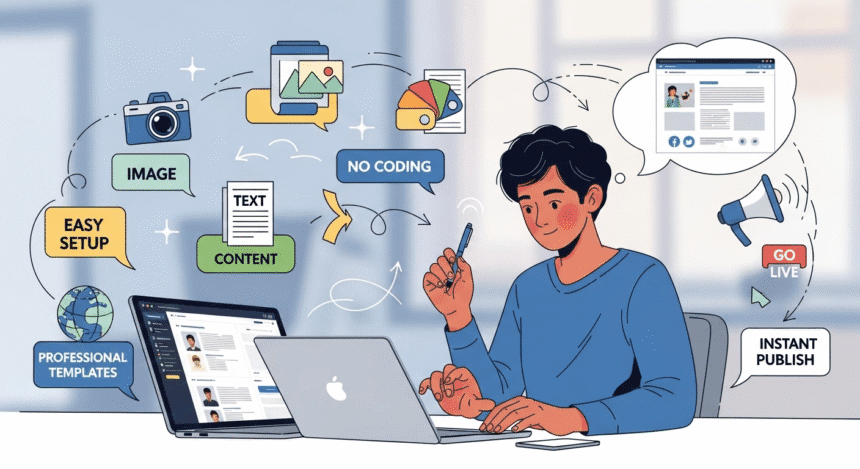 cara membuat blog professional tanpa hosting
